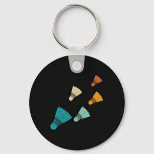 Chaveiro Shuttle do Badminton Retro