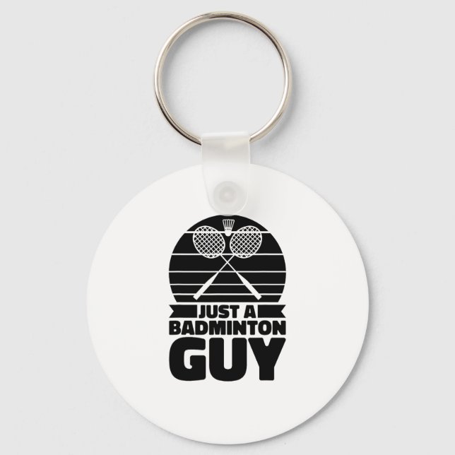 Chaveiro Shuttle Racquet Court Racket - Equipe Apenas Uma M (Frente)