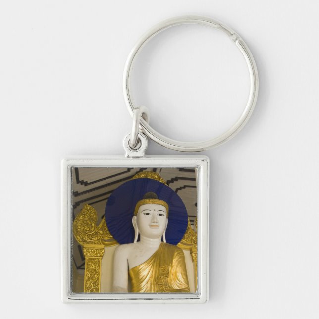 Chaveiro Shwedagon Pagoda (Paya), grande local de templos q (Frente)