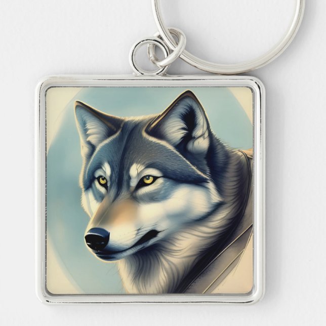 Chaveiro Siberian Husky (Frente)