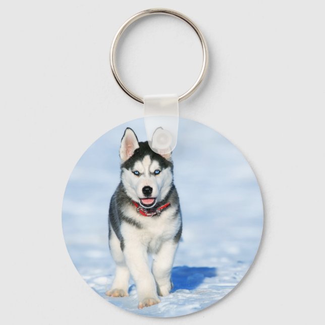 Chaveiro Siberian Husky (Frente)