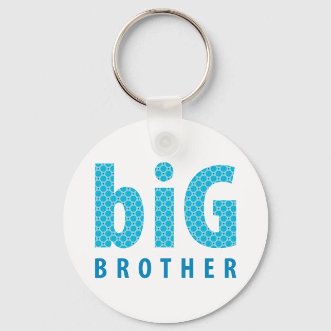 Chaveiro SIBLINGS COLLECTION - big brother {blue} (Frente)
