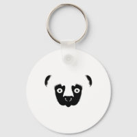 Sifaka Face Silhouette