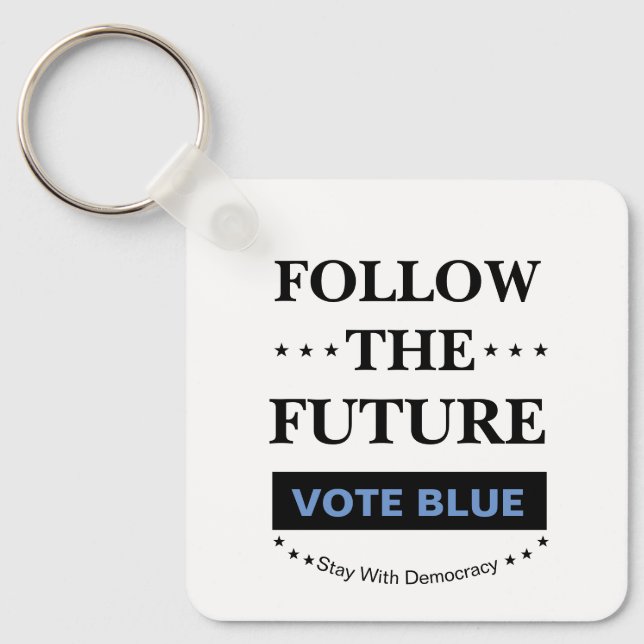 Chaveiro Siga o futuro (Frente)