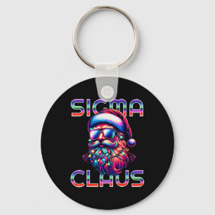 Chaveiro Sigma Claus Engraçado Papais noeis de Natal Menino