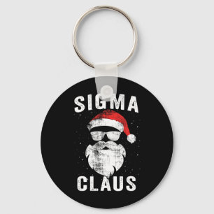 Chaveiro Sigma Papai Noel Natal Divertido Rizz Masculino O