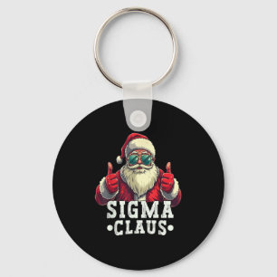 Chaveiro Sigma Papai Noel Natal Engraçado Rizz Meme Natal