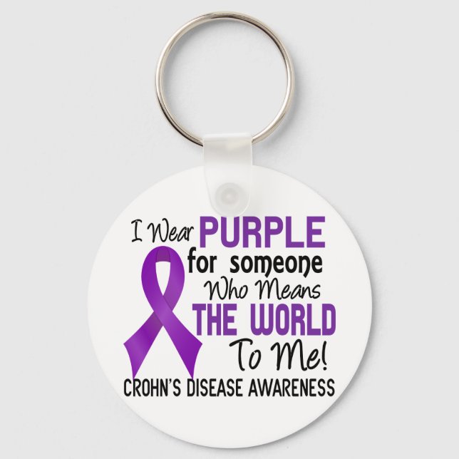 Chaveiro Significa A Doença De 2 Crohns Para Mim (Frente)