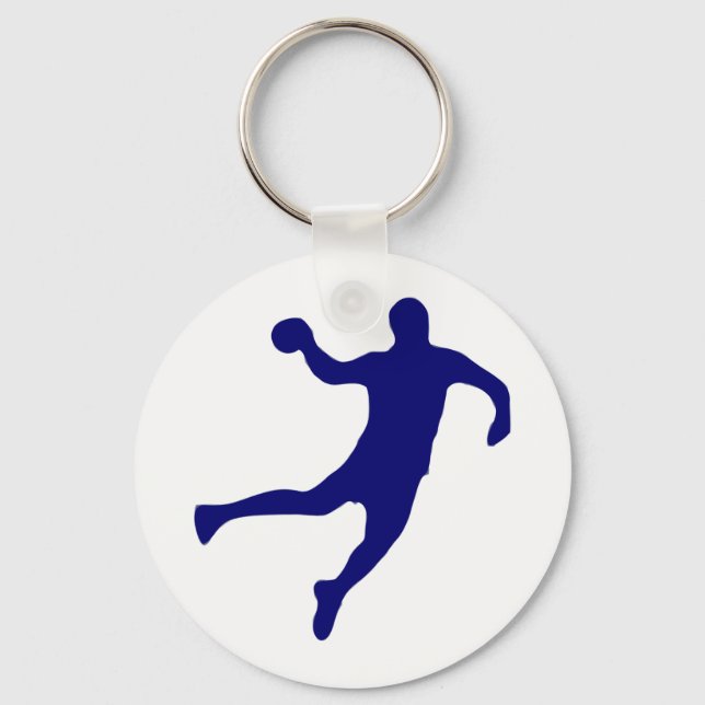 Chaveiro Silhouette de Andebol (Frente)