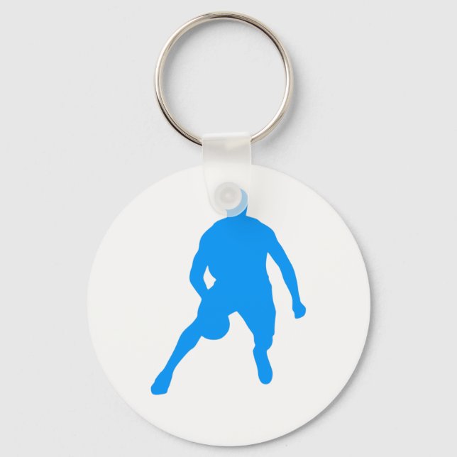 Chaveiro Silhouette de Basquete (Frente)