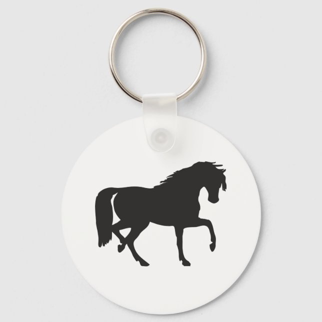 Chaveiro Silhouette de Cavalo (Frente)