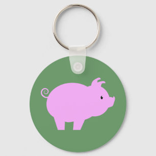 Chaveiro Silhouette de Piglet