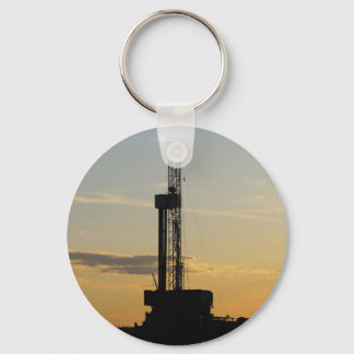 Chaveiro Silhouette do anel de perfuração