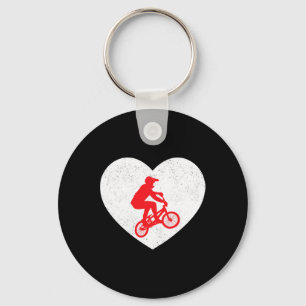 Chaveiro Silhueta Bmx Ciclista Bicicleta Dia dos Namorados
