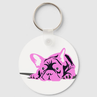 Chaveiro Silhueta de Bulldog Francês