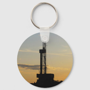 Chaveiro Silhueta do equipamento de perfuração