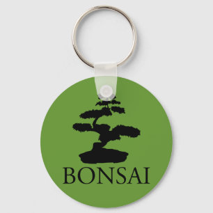 Chaveiro Silhueta dos bonsais