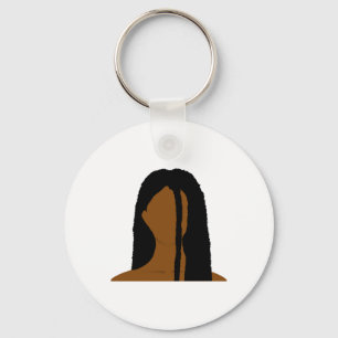 Chaveiro Silhuettes - Braids Sticker