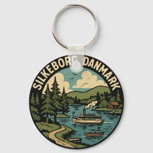 Chaveiro Silkeborg Dinamarca Lago