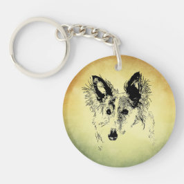 Chaveiro Silken Windhound delineado