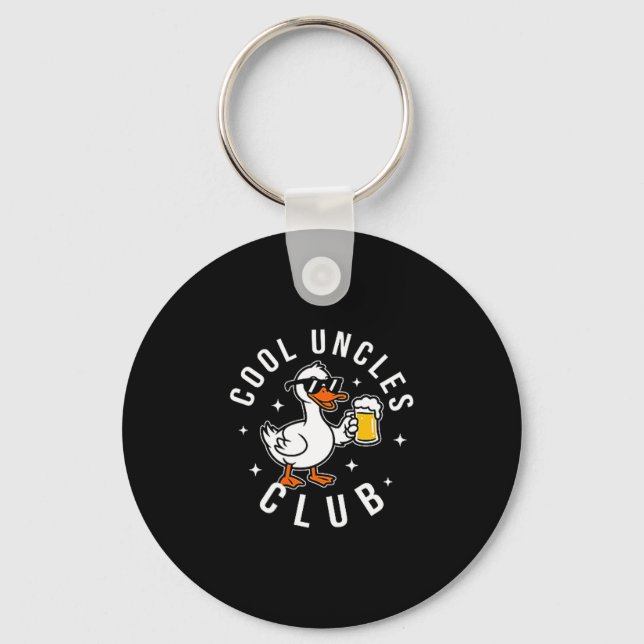 Chaveiro Silly Uncle Goose Cool Uncles Club Shirt Men Uncle (Frente)