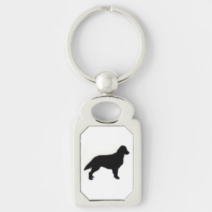 Chaveiro silo de Retriever Revestido Plano