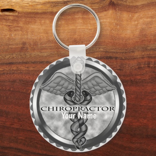 Chaveiro Silver Chiropractor (Frente)