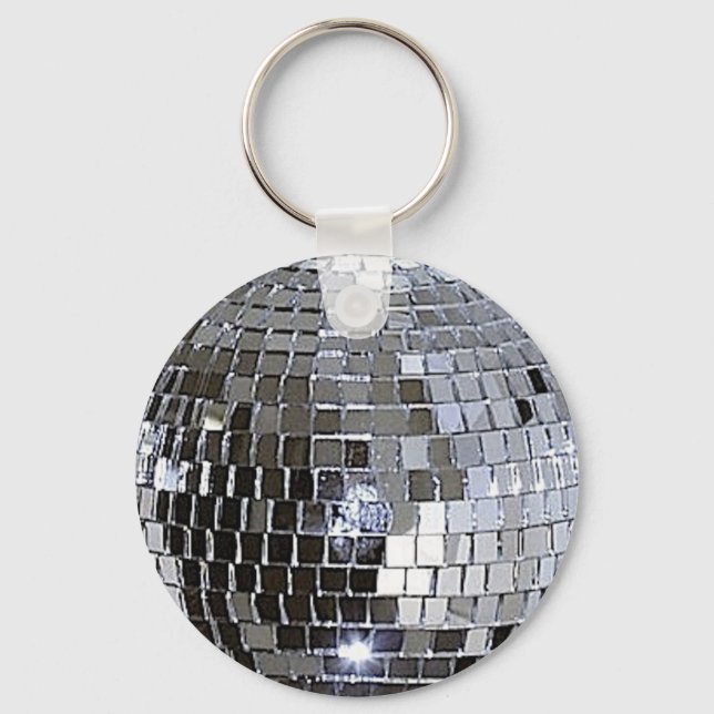 Chaveiro Silver Disco Ball (Frente)