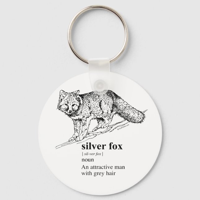 CHAVEIRO SILVER FOX (Frente)