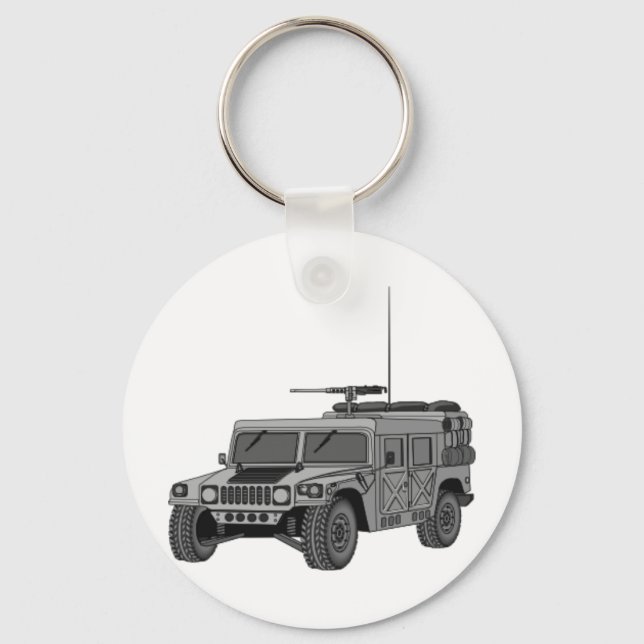 Chaveiro Silver Hummer (Frente)