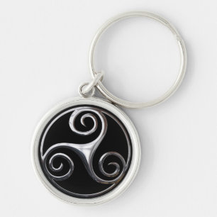 Chaveiro Silver Triskelion