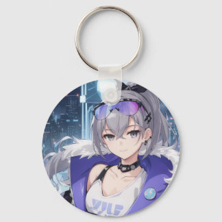 Chaveiro Silver Wolf fan art 1