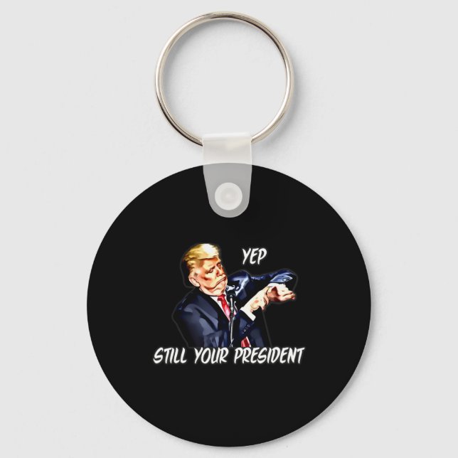 Chaveiro Sim, Ainda Seu Presidente Pro Donald Trump (Frente)