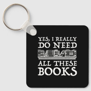 Chaveiro Sim, Eu Realmente Preciso De Todos Estes Livros