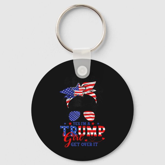 Chaveiro Sim, Eu Sou Trump Rapariga... (Frente)