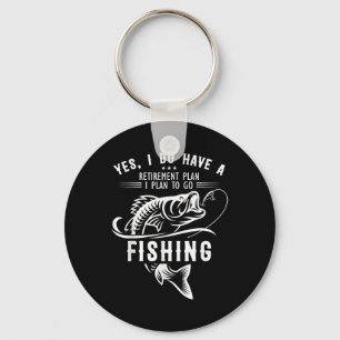 Chaveiro Sim, eu tenho um plano de aposentadoria Pesca dive