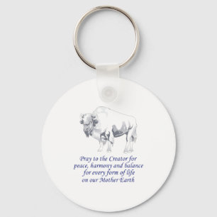 Chaveiro Simbolismo nativo americano