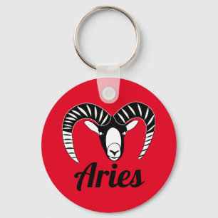 Chaveiro Símbolo Aries Ram Sinal Astrológico