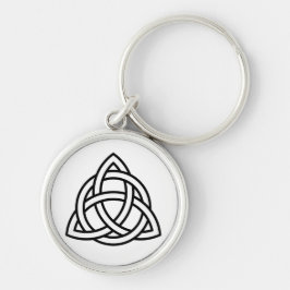 Chaveiro Símbolo Celtic Trinity Knot Triquetra