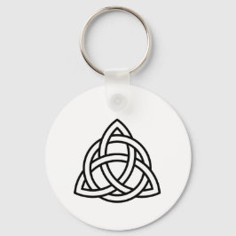 Chaveiro Símbolo Celtic Trinity Knot Triquetra Wicca