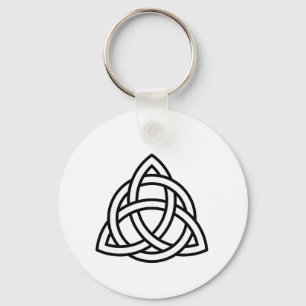 Chaveiro Símbolo Celtic Trinity Knot Triquetra Wicca