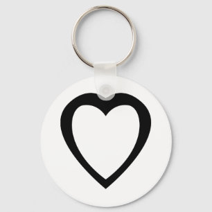 Chaveiro Símbolo de Akoma   para o branco da paciência e 