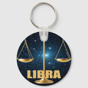 Chaveiro Símbolo de astrologia de Libra