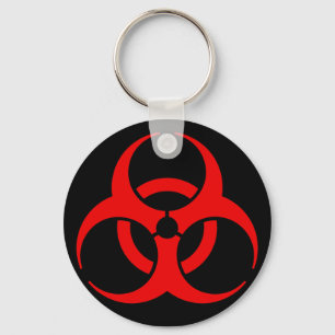 Chaveiro Símbolo de Biohazard
