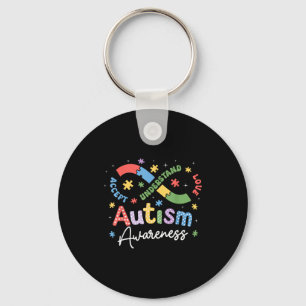 Chaveiro Símbolo de Infinito de Consciência do Autismo Acei