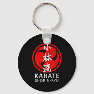 Chaveiro Símbolo de Karate Shorin Ryu Kanji Japão Arte Marc