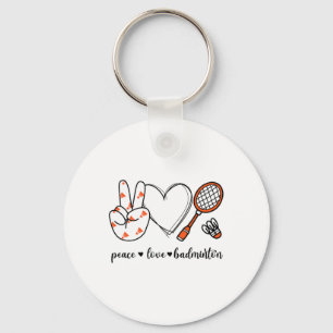 Chaveiro Símbolo de Mão de Paz de Golfe da Paz Badminton
