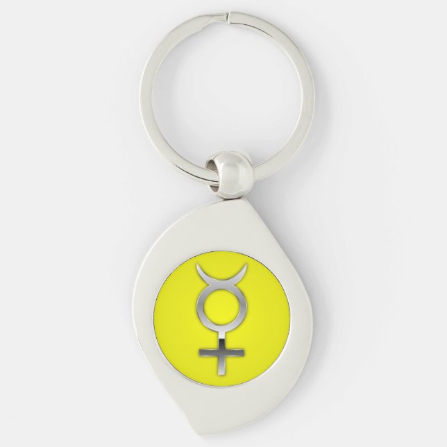 Chaveiro Símbolo de Mercury (Frente)