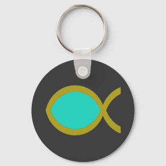Chaveiro Símbolo de Peixe Cristão