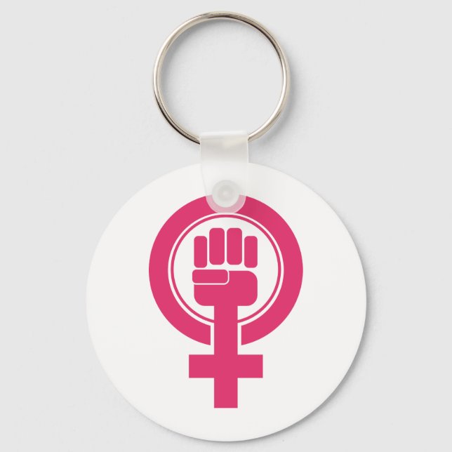 Chaveiro Símbolo de resistência feminina (Frente)